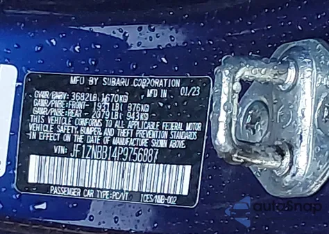 2023 Toyota Gr86 z USA, uszkodzony, nr VIN JF1ZNBB14P9756887